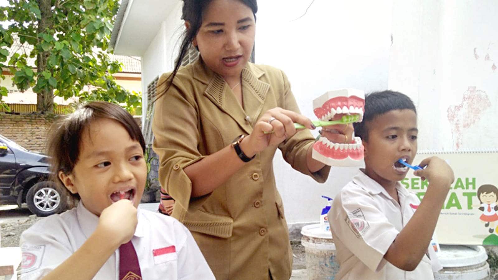 Program sekolah Pepsodent Indonesia